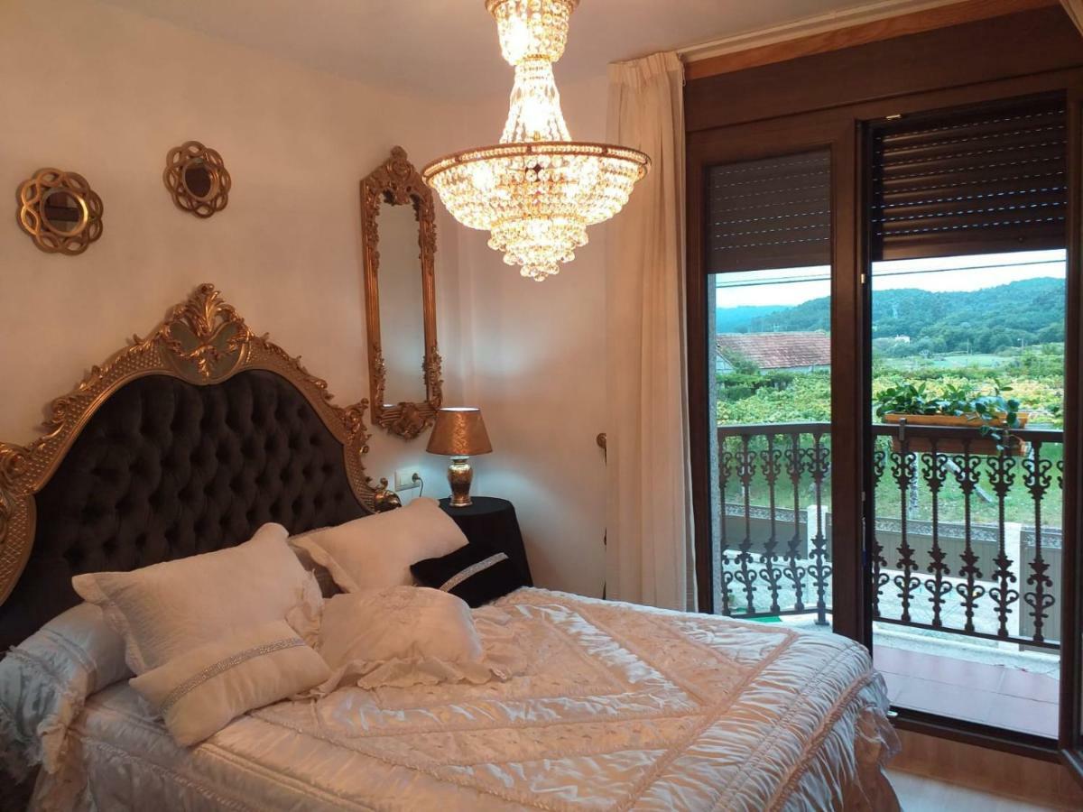 Casa Victoria Garden Con Jacuzzi Y Piscina Villa Caldas De Reis Exterior foto